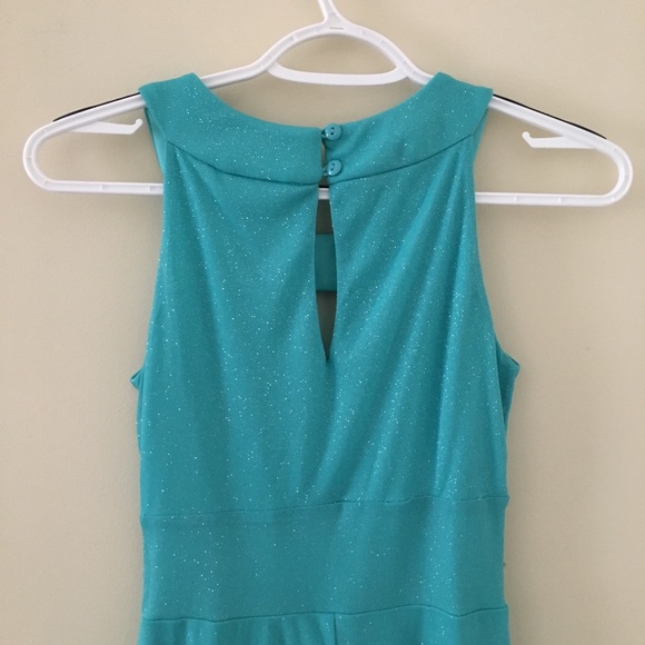 Teal evening gown💍 - Picture 5 of 8